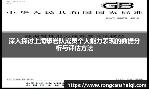 深入探讨上海攀岩队成员个人能力表现的数据分析与评估方法